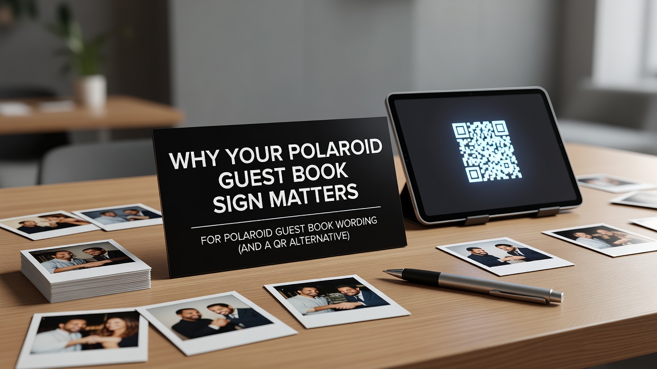 Why Your Polaroid Guest Book Sign Matters
