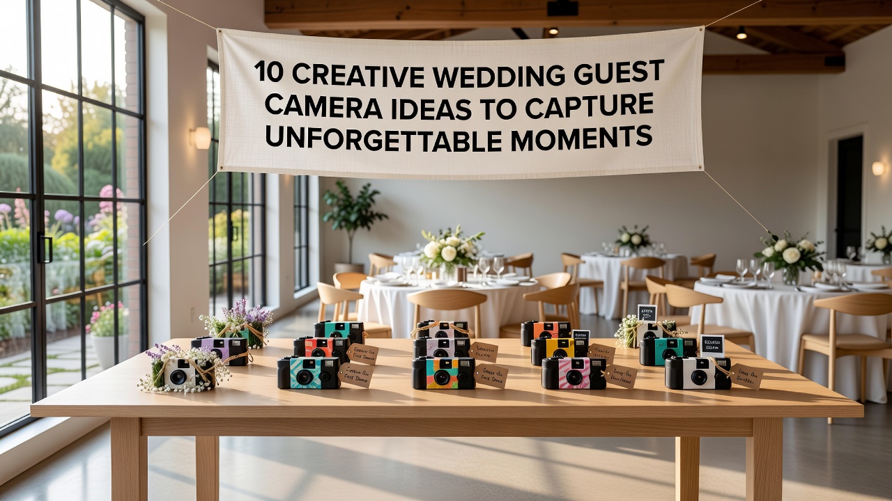 1. The Classic Disposable Camera Table Station