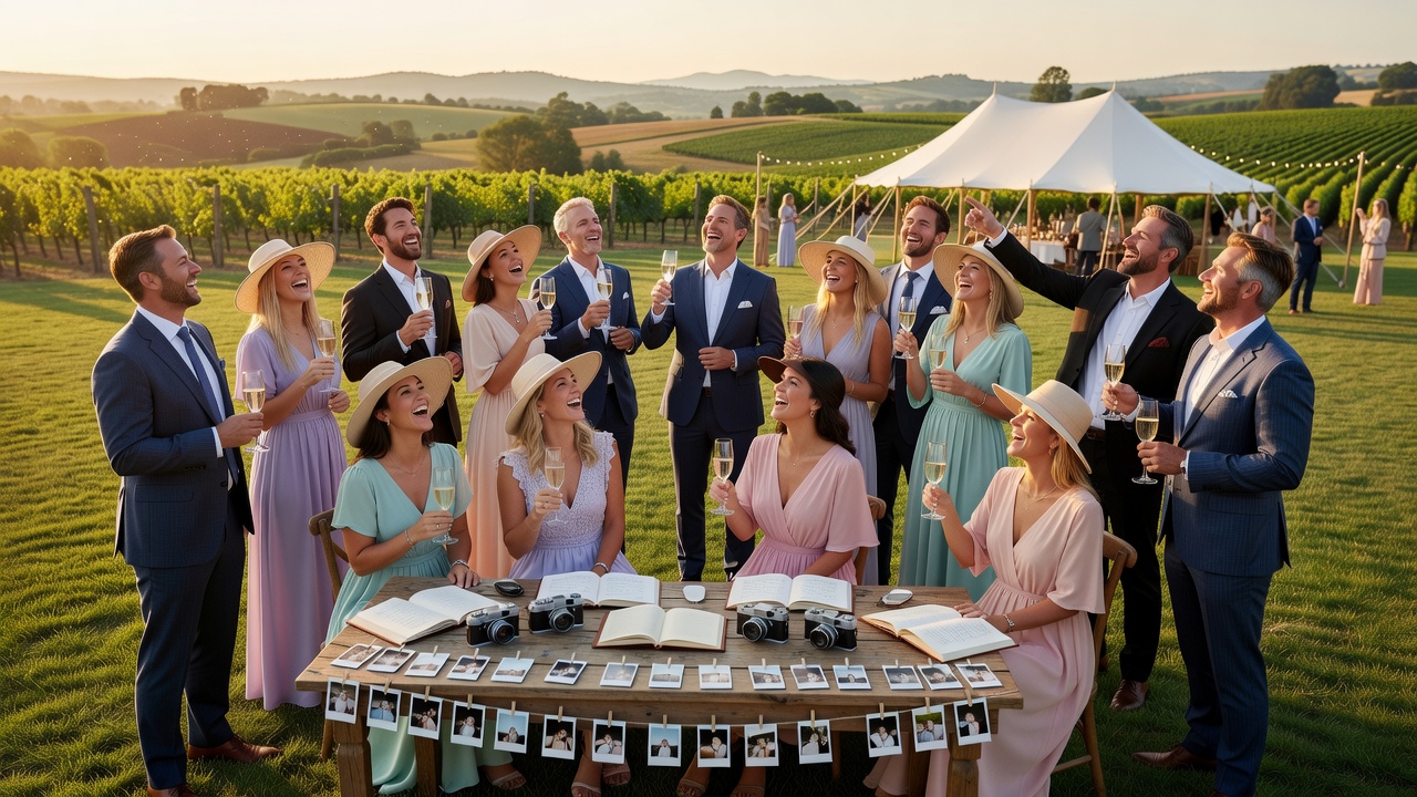 15 Creative Wedding Guest Photo Ideas