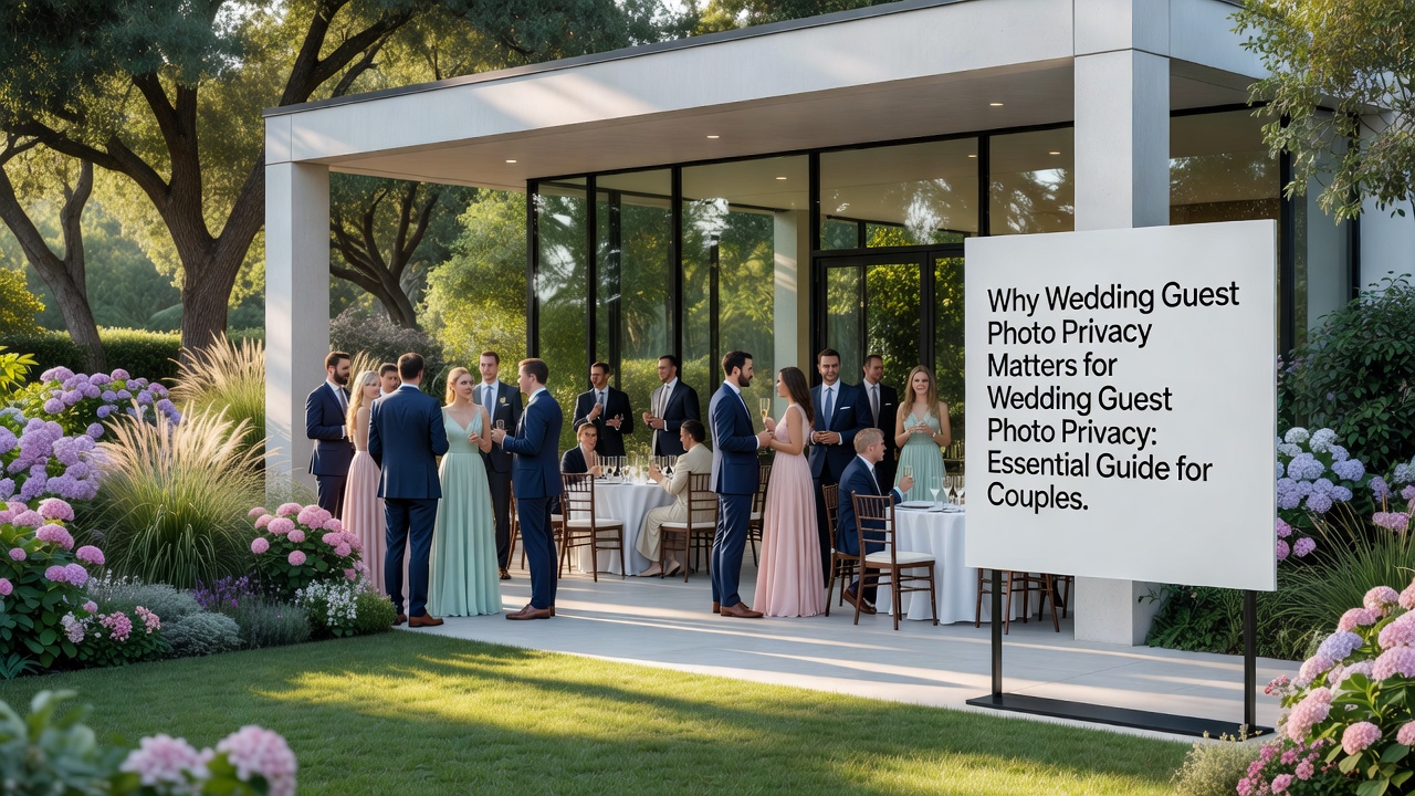 Why Wedding Guest Photo Privacy Matters