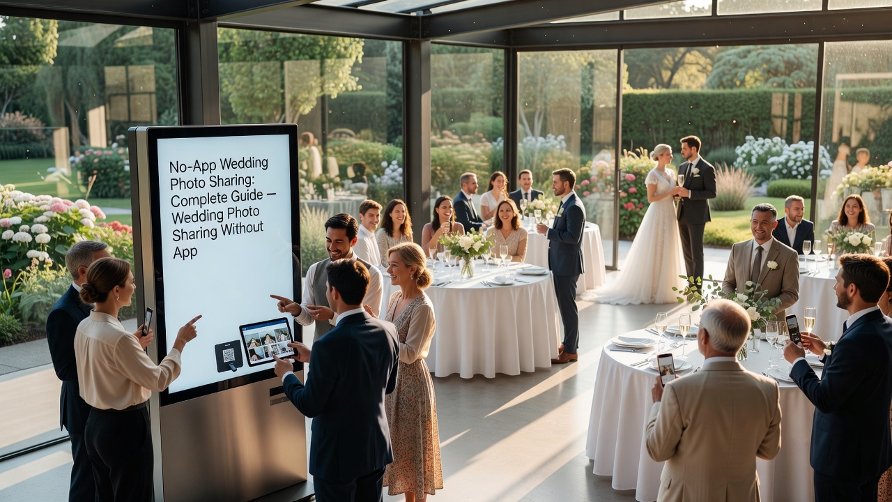 What Is No-App Wedding Photo Sharing?