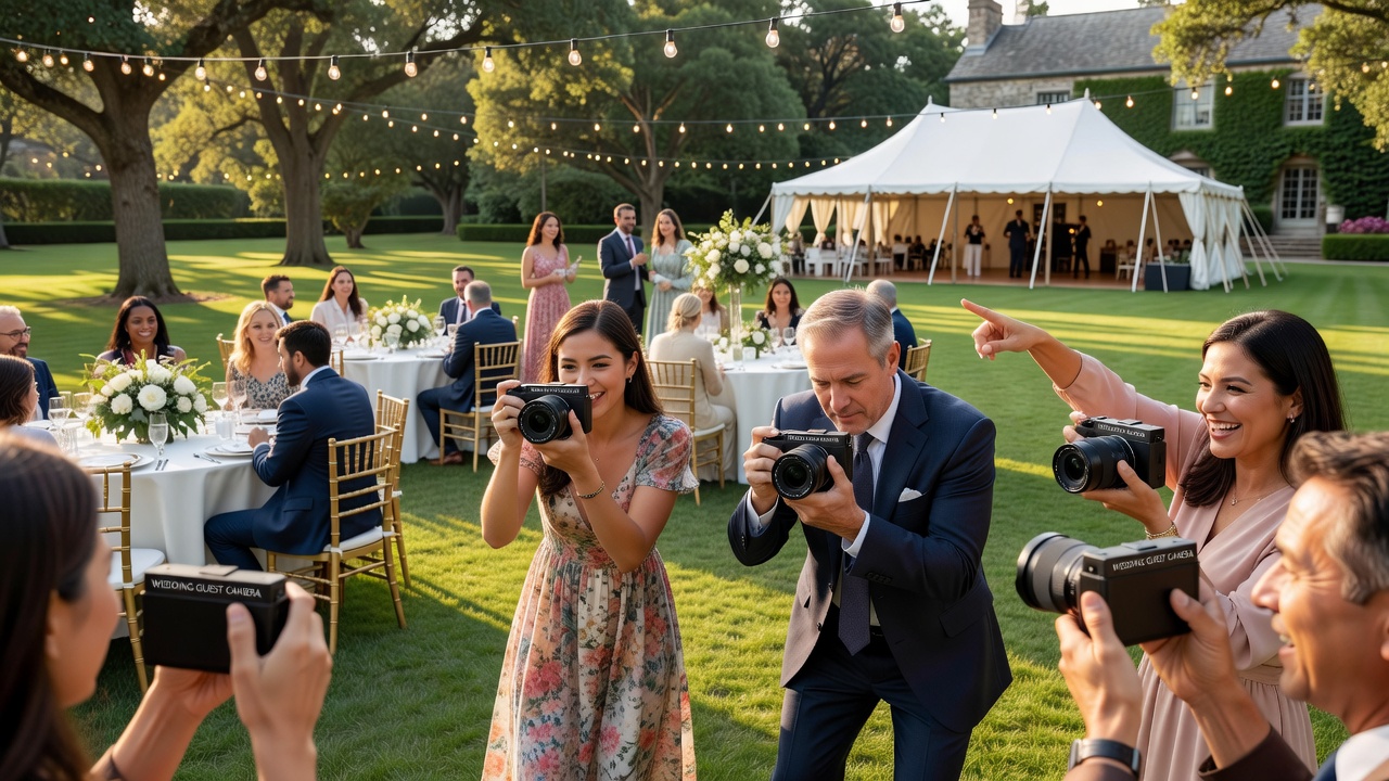 Why Couples Are Choosing Wedding Guest Cameras Over Disposable Cameras